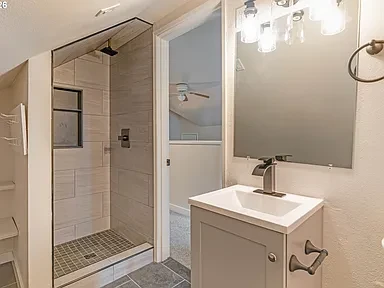 In-home laundry room